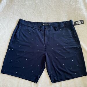NWT Travis Mathew Not Feeling That 9" Inseam Shorts Color Total Eclipse SZ 42